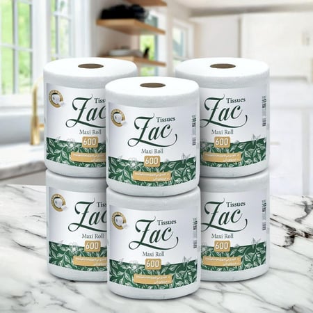 كرتون مناديل رول 600