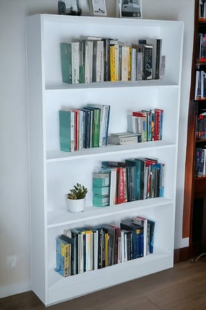 خزانة-كتب-بيضاء-4-ارفف-نيت-هوم