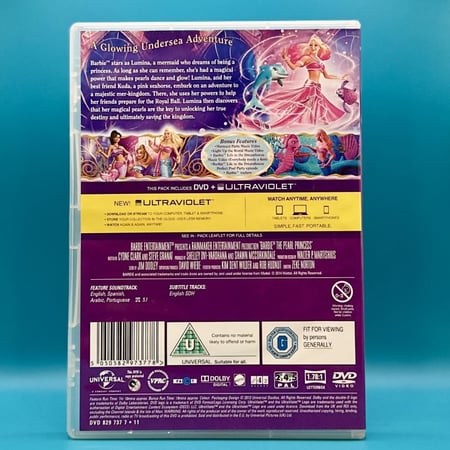 فلم باربي أميرة الؤلؤ DVD مدبلج باللغة العربية