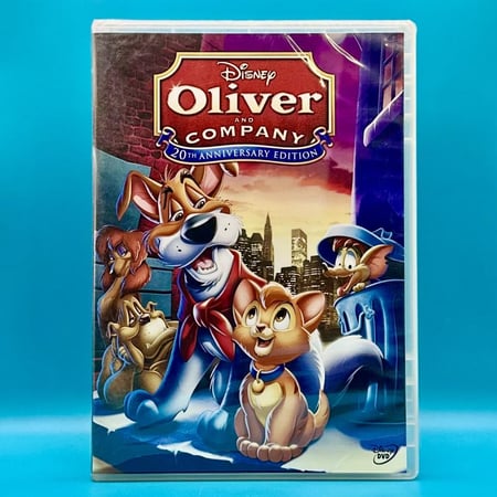 فلم أوليفر وشركاه DVD مدبلج بالعربي مصري (Oliver & Company)