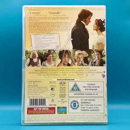 فيلم Pride & Prejudice DVD مترجم بالعربي