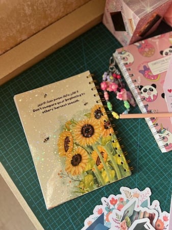 دفتر سلك بثيم دوار الشمس ٦٠ صفحه