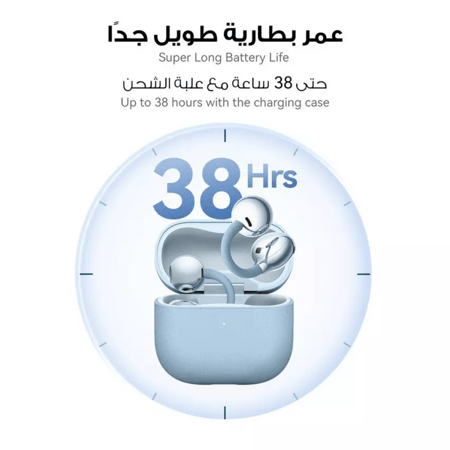 هواوي - FreeClip 2 سماعات اذن لاسلكية بتصميم مفتوح - ازرق
