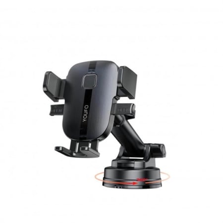 YOUFO يوفو -  حامل جوال بتقنية الشفط Suction