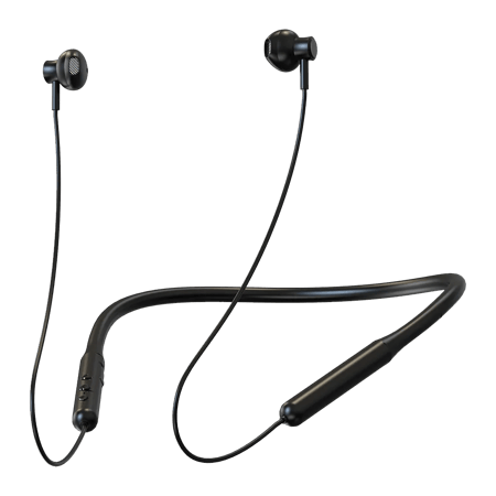 سماعة رياضية بلوتوث من TEN PLUS - اسود