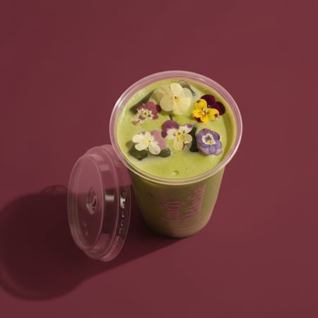 ورود طبيعية لتزيين الماتشا"كبير"