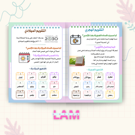 مطوية وقتي (التقويم الهجري والميلادي)