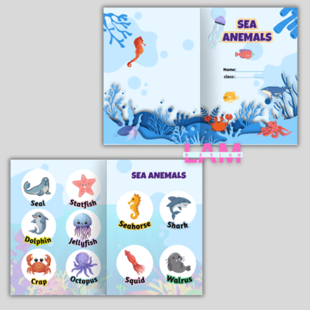 مطوية الوحدة 2 : Sea Animals