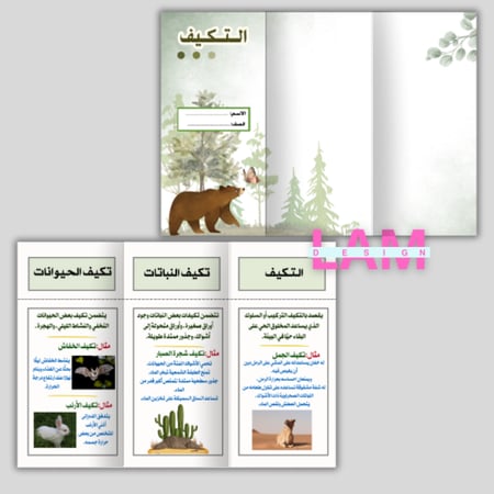 مطويات علوم ثالث الترم الأول كامل جميع الدروس عدد ١٢ مطوية