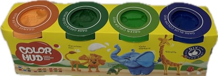 صلصال ملون للأطفال (Color Mud / Play Dough