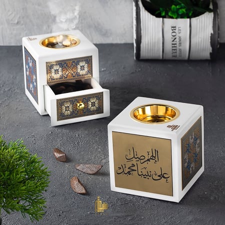 المبخرة الكلاسكية (أبيض)