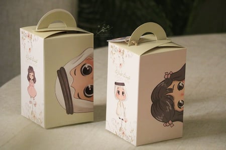 علبه عيديات اطفال