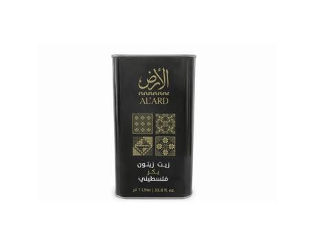 زيت زيتون بكر 1 لتر الارض -بركة الزيتون
