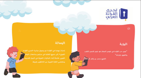 ورشة تحدى القراءه العربى