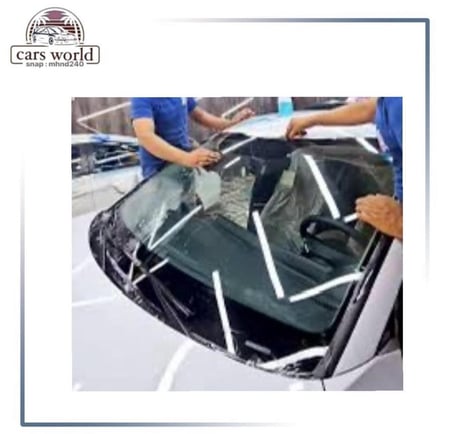 عازل نانو سيراميك مخصص للقزاز الامامي شفاف 70٪