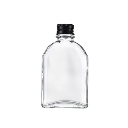 100ml A Cold Brew Clear Glass Bottle Black Alu Cap 60/ctn