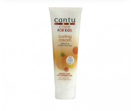 كانتو كير للأطفال كريم ينعم ويقوي الشعر بمزيج من زبدة الشيا وزيت جوز الهند 227 جرام