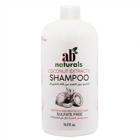 شامبو بخلاصة جوز الهند ينعم وينعش الشعر خالٍ من السيليكون من أب ناتشورالز - 479 مل