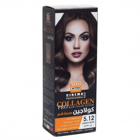 نيترو كندا سينما كولاجين صبغة شعر بني سومري 5.12 - 260 مل