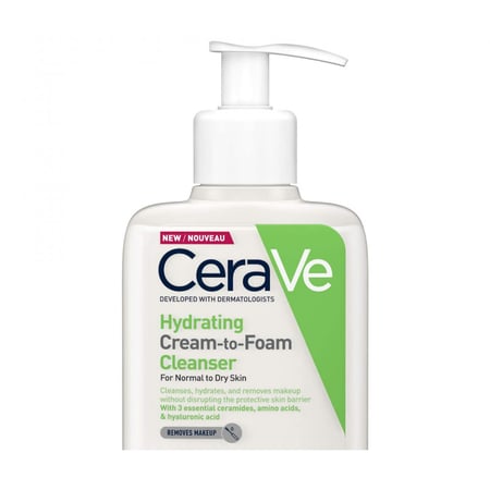 غسول مرطب للبشرة العادية والجافة من سيرافي - 236 مل