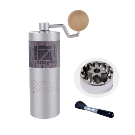 الطاحونة اليدوية من 1Zpresso Q2 ترس 7 شفرات