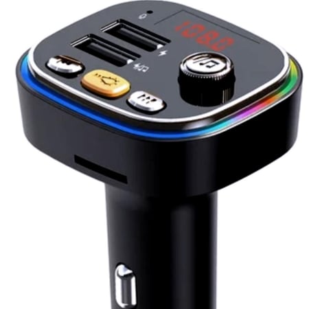 شاحن سيارة ومشغل MP3 متعدد الوظائف