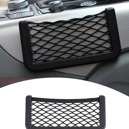 جيب تخزين شبكي مثبت بمادة لاصقة ومتعدد الوظائف