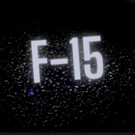 بروجكتر لباب السيارة بعدسة ( F-15 )