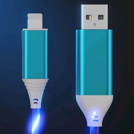 شاحن للجوالLED متوهج للأيفون