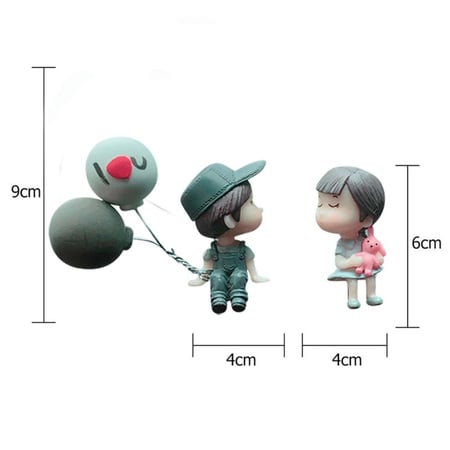 زينة سيارة داخلية قطعتان 2