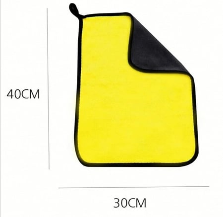 منشفة بوجهين ناعمة للتنظيف