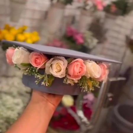 ورد قبعه تخرج هدايا تخرج كاب ورود توزيعات افكار تنسيق هدايا عقد عقود