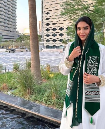 وشاح اليوم الوطني وشاحات الهوية الوطنية اليوم الوطني السعودي متجر فنون
