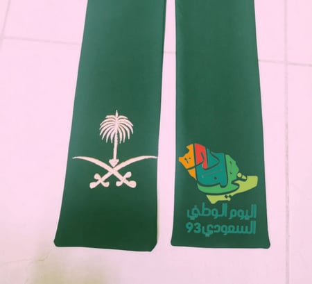 شال أزياء اليوم الوطني وشاحات التأسيس وشاح تطريز متجر فنون ترند ملابس