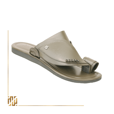 حذاء زبيرية باللون الرصاصي