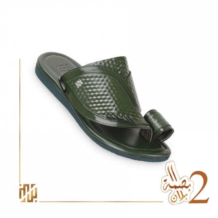 حذاء بصمة بلان 2منخفض باللون الزيتي