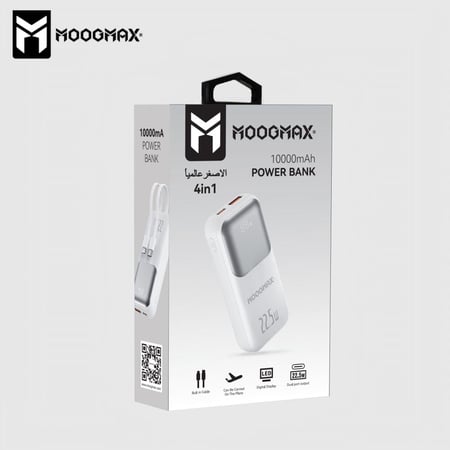 شاحن متنقل 10000mAh MoogMax الأصغر عالمياً