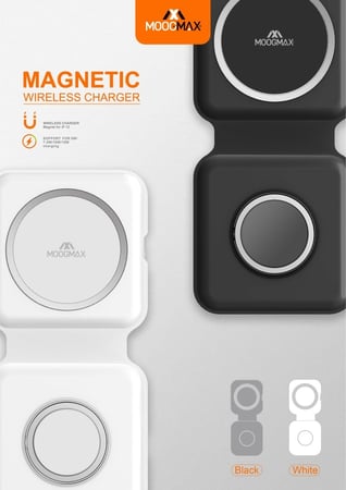 شاحن لاسلكي ماج سيف 15 واط