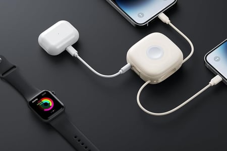 VEGER باور بانك 3 في 1 10000 mAh