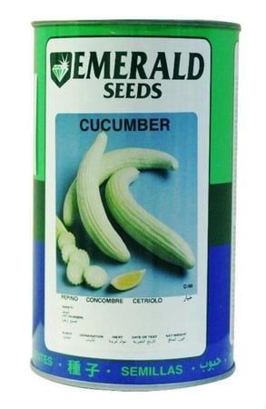 قثاء وايت مكتي امريكي علبة 400 غم - ايميرالد