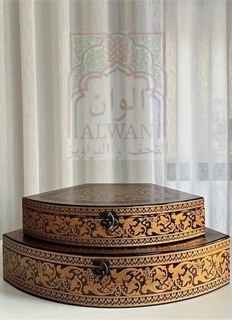 صندوق العود الفاخر قطعتين