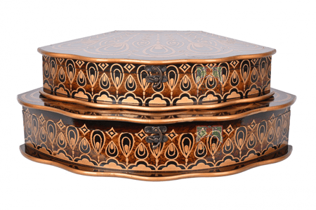 صندوق العود الفاخر قطعتين