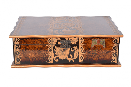 صندوق العود الفاخر قطعتين