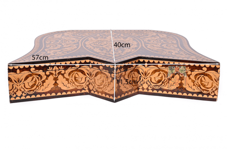 صندوق العود الفاخر قطعتين