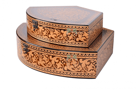 صندوق العود الفاخر قطعتين