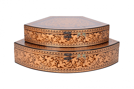 صندوق العود الفاخر قطعتين