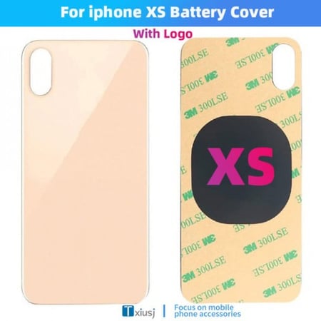 زجاج خلفي ايفون XS