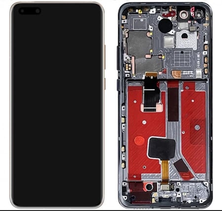 شاشة P40 برو اصلية مع اطار