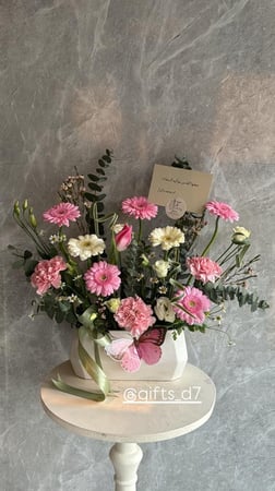 فازه ورد طبيعي