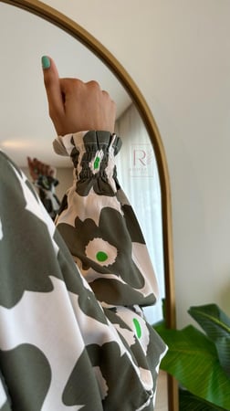 شرشف صلاة - مشجر اخضر